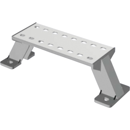Caminho de cabos PVC - Consola vertical - para 200 mm