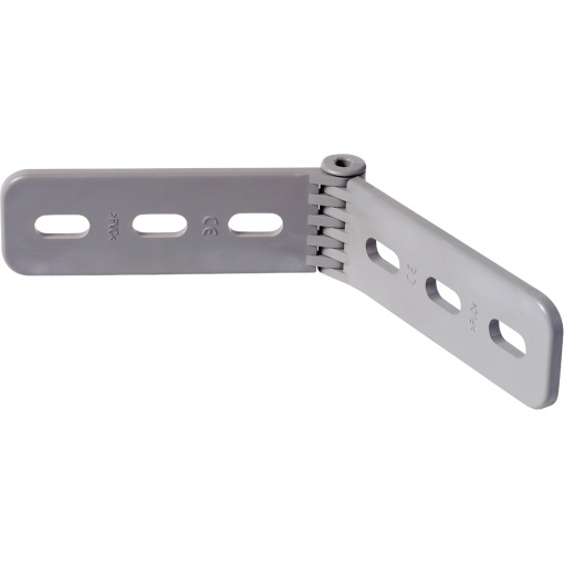 Caminho de cabos PVC - Charneira - para largura 75 a 150 mm