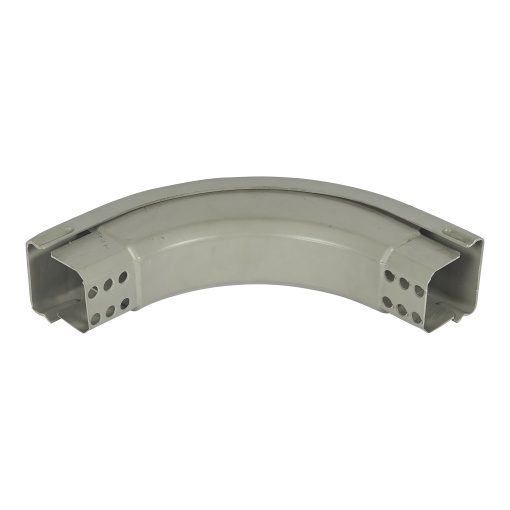Caminho de cabos PVC - Ângulo de descida a 90o com tampa - 75 x 75 mm