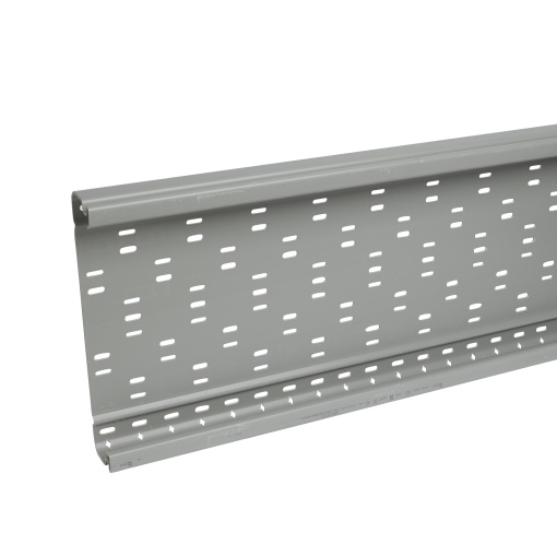 Caminho de cabos PVC - Calhas - Perfuradas - 400 x 75 mm