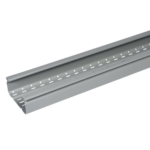 Caminho de cabos PVC - calha perfurada - 200 x 100 mm