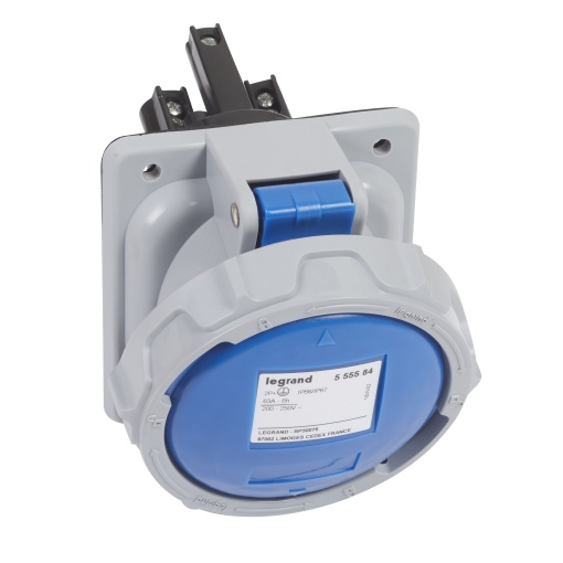 Tomadas para quadro P17 -63 A - 200250 V - 2PT-IP6667