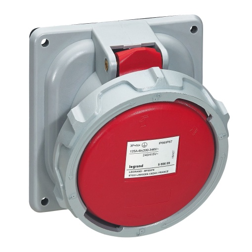 Tomadas para quadro P17 - 380415 V - 125 A - 3PNT - IP 6667