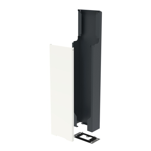 Pedestal para fixação de postos de carregamento isolantes ao solo