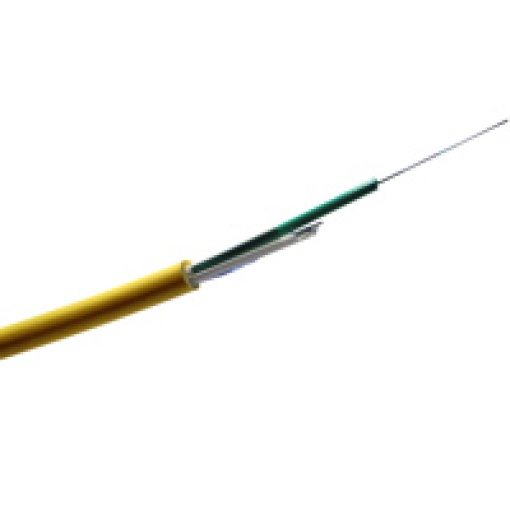 Cabos de fibra ótica monomodo OS 2 9125 µm - Interiorexterior - 4 fibras