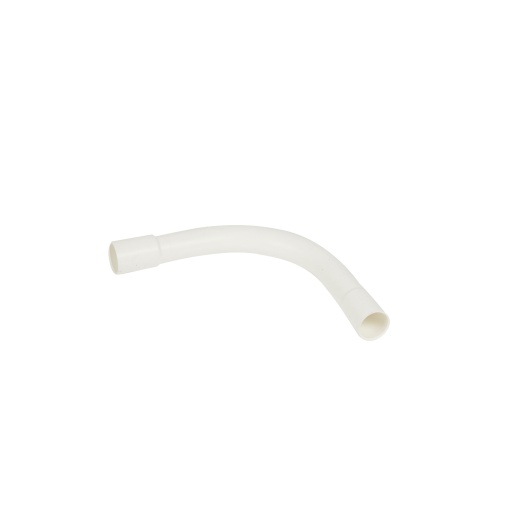 Curva para tubo VD 16 mm - Branco 9010