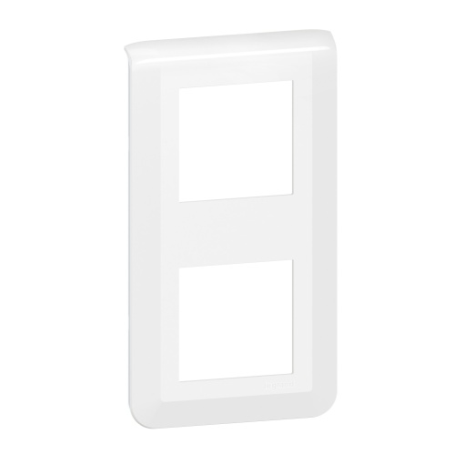 Mosaic - Quadro duplo - 2 x 2 módulos vertical - branco