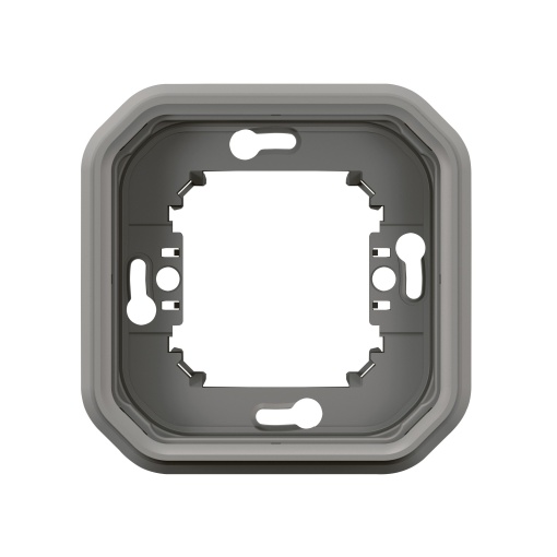 Plexo IP 55 componível - Quadro simples para montagem de encastrar, Cinzento