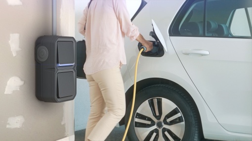 Plexo IP 55 componível - Comutador de escada, Antracite