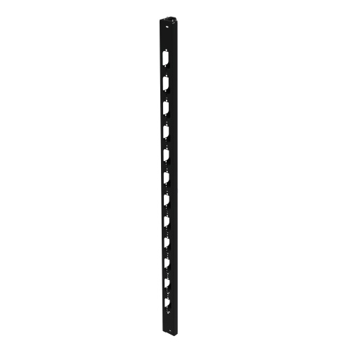 Gestão de cabos verticais, metal, conjunto 42U de 2 peças