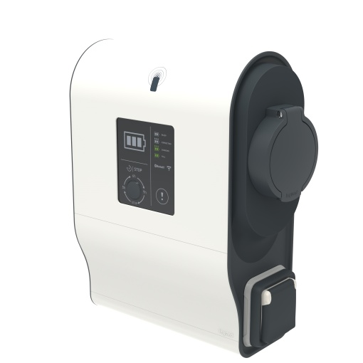 Posto monofásico isolante M2e3-7,4kW-proteção DC 6mA,RFIDeComunicação integrados