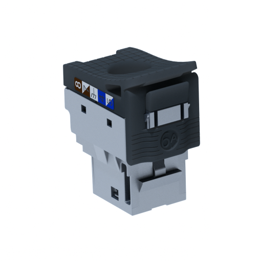 Conector Keystone Cat. 6A RJ 45 - UTP - conjunto de 24