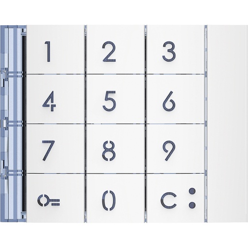 New Sfera - Frontal para módulo teclado digital code-lock - Branco