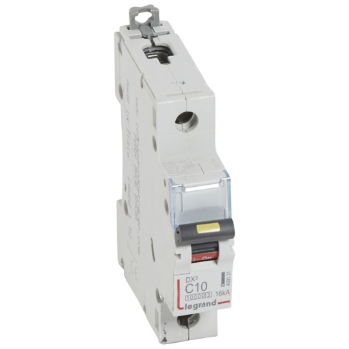 Disjuntores DX3 - 10000A16kA - 1P - 230400 V - 10A - curva C - 1 módulo