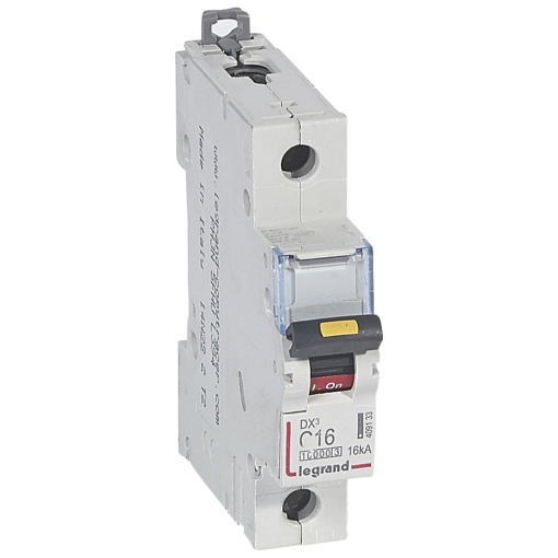 Disjuntores DX3 - 10000A16kA - 1P - 230400 V - 16A - curva C - 1 módulo
