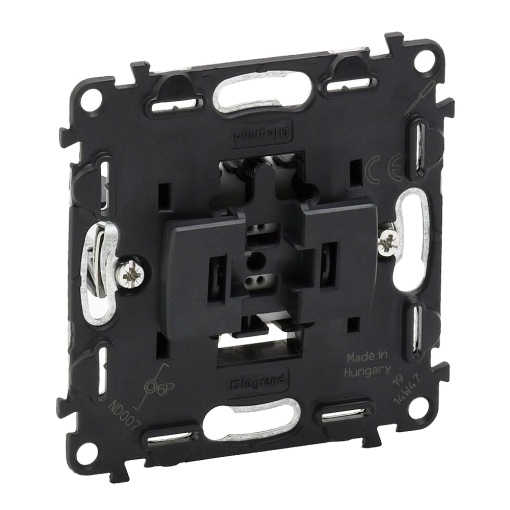 Valena Life - Botão simples NANF 6 A - 250 V com ligadores automáticos