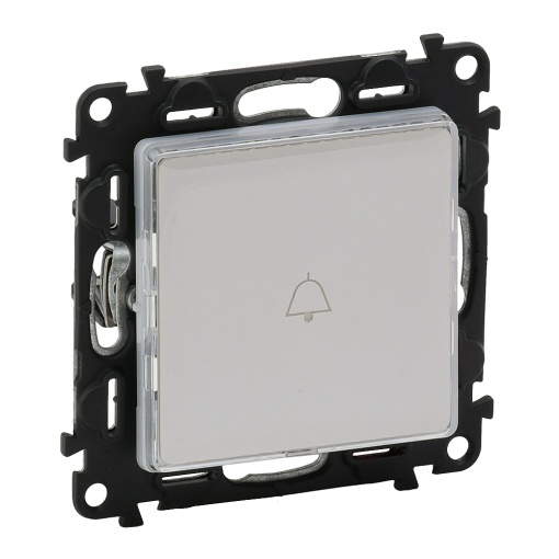 Valena Life - Botão luminoso com símbolo Lâmpada 12 V - 6 A - 250 V - 3 cores