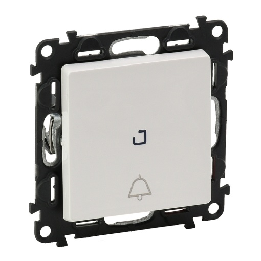 Valena Life - Botão com contacto NANF luminoso 6A 250 V campainha - branco