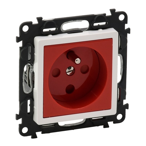 Valena Life - Tomada 2PT Francesa - encravamento - 16 A -250 V