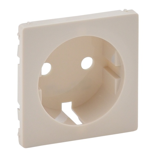 Valena Life - Centro para tomada 2PT Schuko - Creme