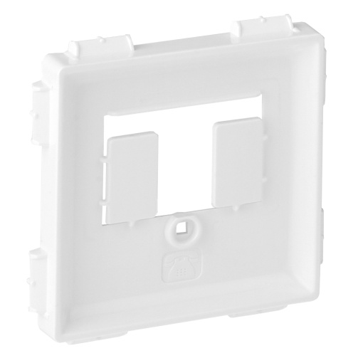 Valena Life - Tomada de telefone - Espelho central - Adaptador TAETDO - Branco