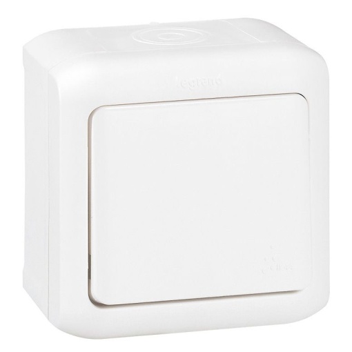 Forix estanque IP 44 - Interruptor simples - 10 AX - 250 V - Branco