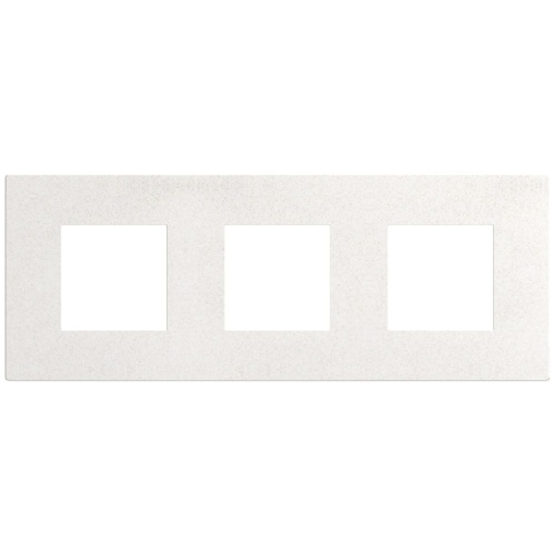 Light Now - Quadro de acabamento - triplo - White Fiber
