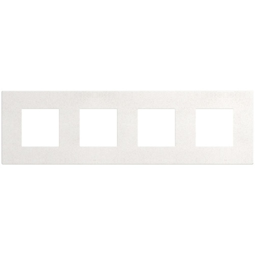 Light Now - Quadro de acabamento - quádruplo - White Fiber