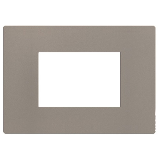 Light Now - Quadro de acabamento - 3 módulos  - Stone