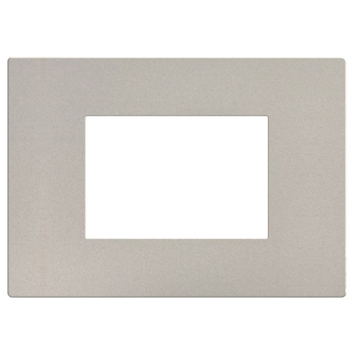 Light Now - Quadro de acabamento - 3 módulos  - Sand Stone