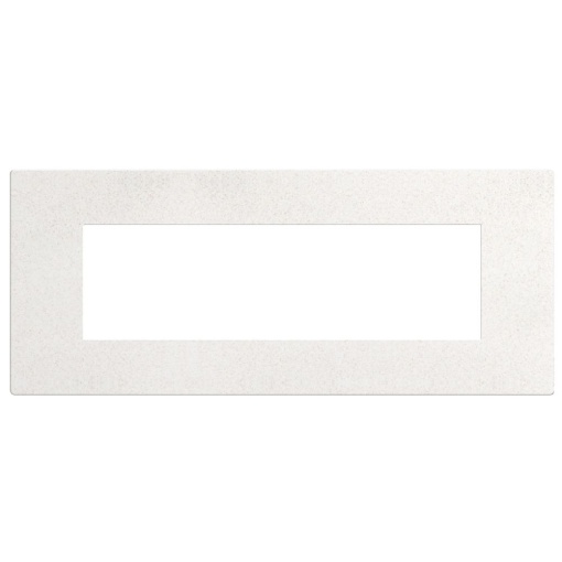 Light Now - Quadro de acabamento - 7 módulos  - White Fiber