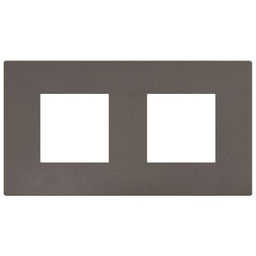 Light Now - Quadro de acabamento - duplo - Moka Stone