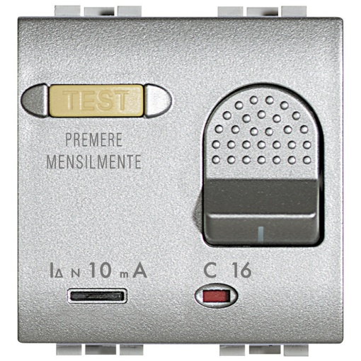 Livinglight - Interruptor automático diferencial 16A - Tech, 2 módulos
