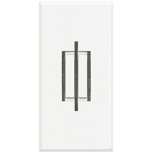 AXOLUTE-PORTA-FUSIVEL 1M BRANC