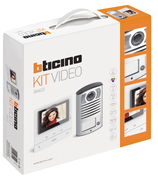 Kit videoporteiro base - monitor Classe100V16B e posto externo Linha2000