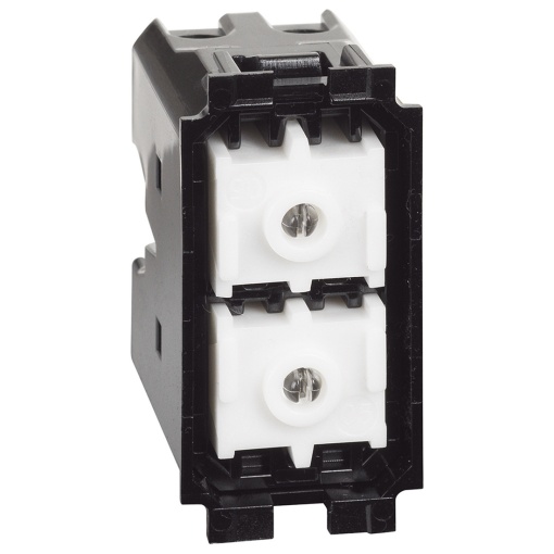 Living Now - Botão duplo s bloqueio 1PNA1PNA - 10A - 1 mód. não iluminável