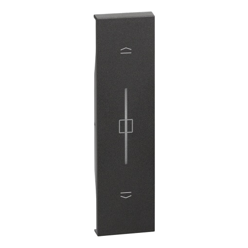 Living Now with Netatmo - Tecla interruptor estores conectado - 1 mód. - Preto