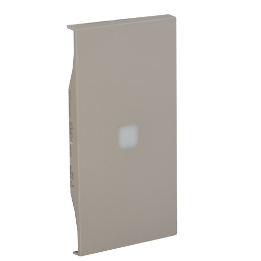 Living Now My Home Up - Tecla com visor - alta luminosidade - 2 módulos - Areia