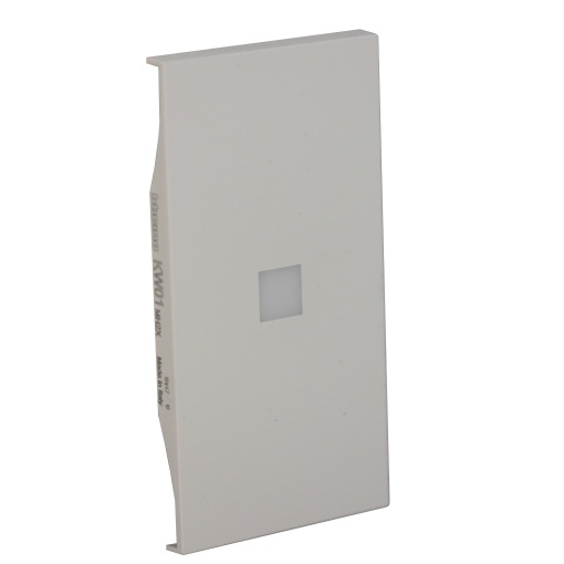 Living Now My Home Up - Tecla com visor - alta luminosidade - 2 módulos - Branco