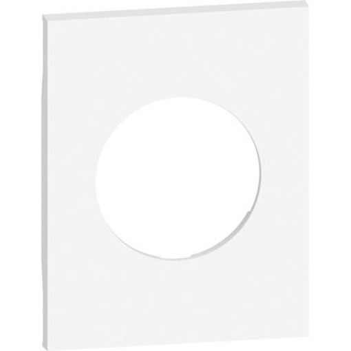 Living Now - Centro com 3 módulos para tomada 2PT Schuko - Branco