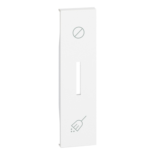 Living Now - Tecla p controlo de Hotel "DNDMUR", iluminável - 1 mód. - Branco
