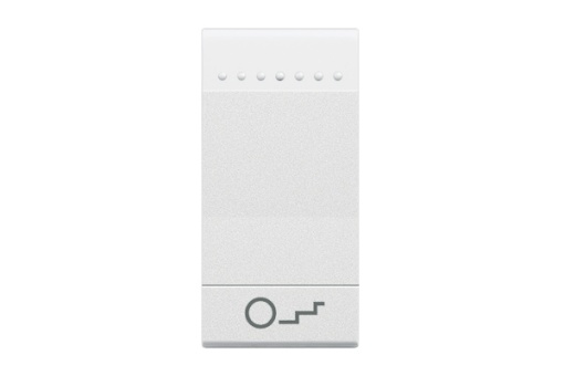 Livinglight - Tecla basculante Luz da Escada- Branco, 1 módulo