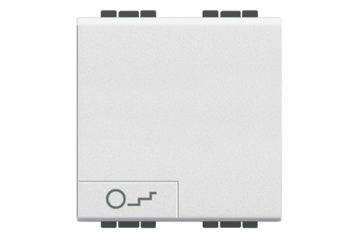 Livinglight - Tecla basculante Luz da Escada- Branco, 2 módulos