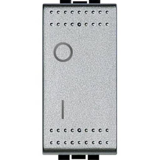 Livinglight - Interruptor bipolar 16 AX iluminável - Tech, 1 módulo