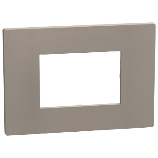 Light Now - Quadro de acabamento - 3 módulos  - Stone