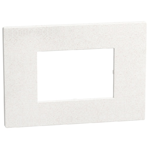 Light Now - Quadro de acabamento - 3 módulos  - White Mica