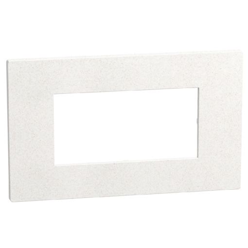 Light Now - Quadro de acabamento - 4 módulos  - White Mica