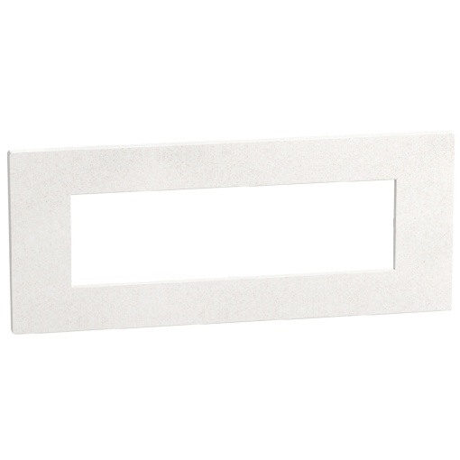 Light Now - Quadro de acabamento - 7 módulos  - White Mica