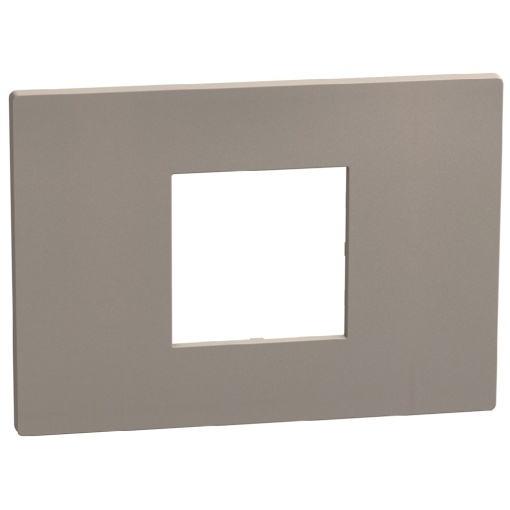 Light Now - Quadro de acabamento - 2 módulos centrados - Stone