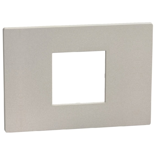 Light Now - Quadro de acabamento - 2 módulos centrados - Sand Stone